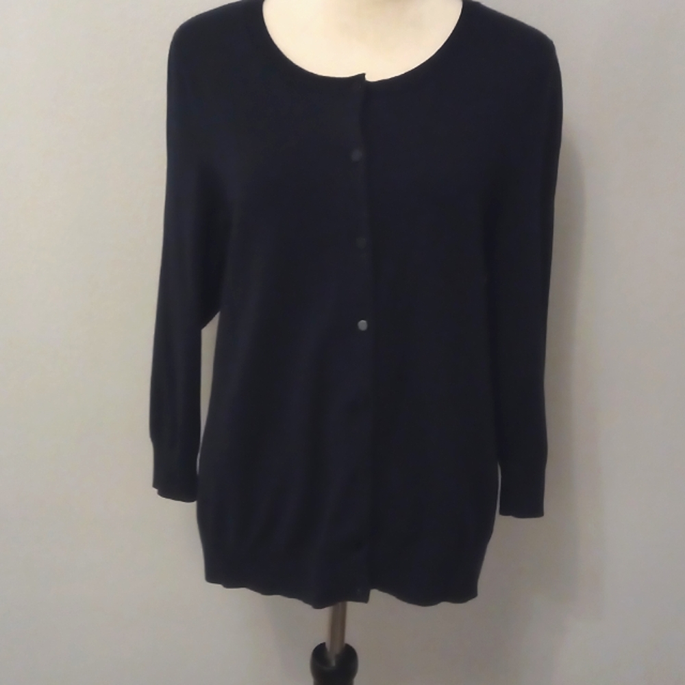 Talbot's cardigan Dark Navy sz XL